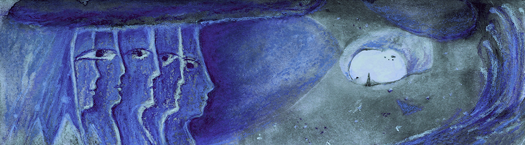 Выява адбітка „Паўтарэнне сябе. Прынт FG“ з арыгінальнай карціны/малюнка Наталі Антановіч