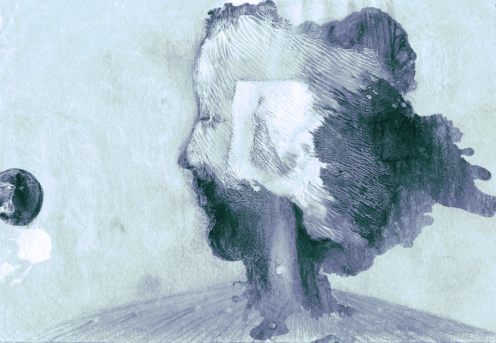 Изображение принта „Влюбленный Дуб. Принт T“ с оригинальной картины/рисунка Натальи Антонович