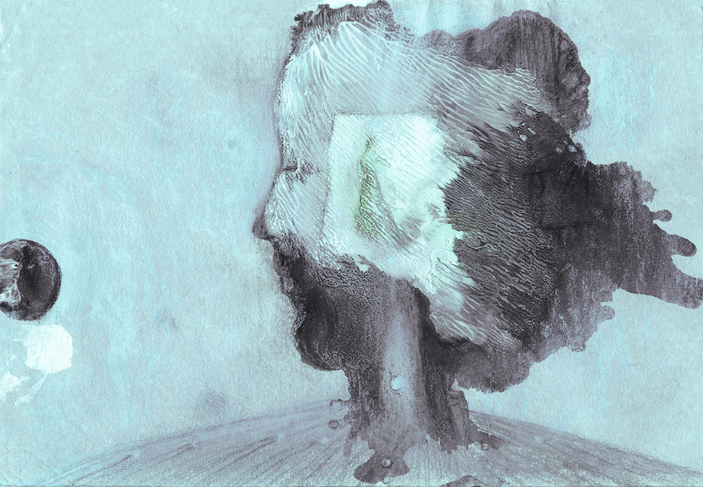 Bild der Drucks „Eiche verliebt. Drucke  K“ vom Original gemälde/Zeichnung von Natali Antonovich