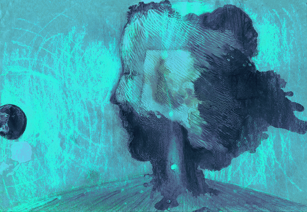 Image of Print "Enamored Oak. Print L" from original Painting/Drawing by Natali Antonovich