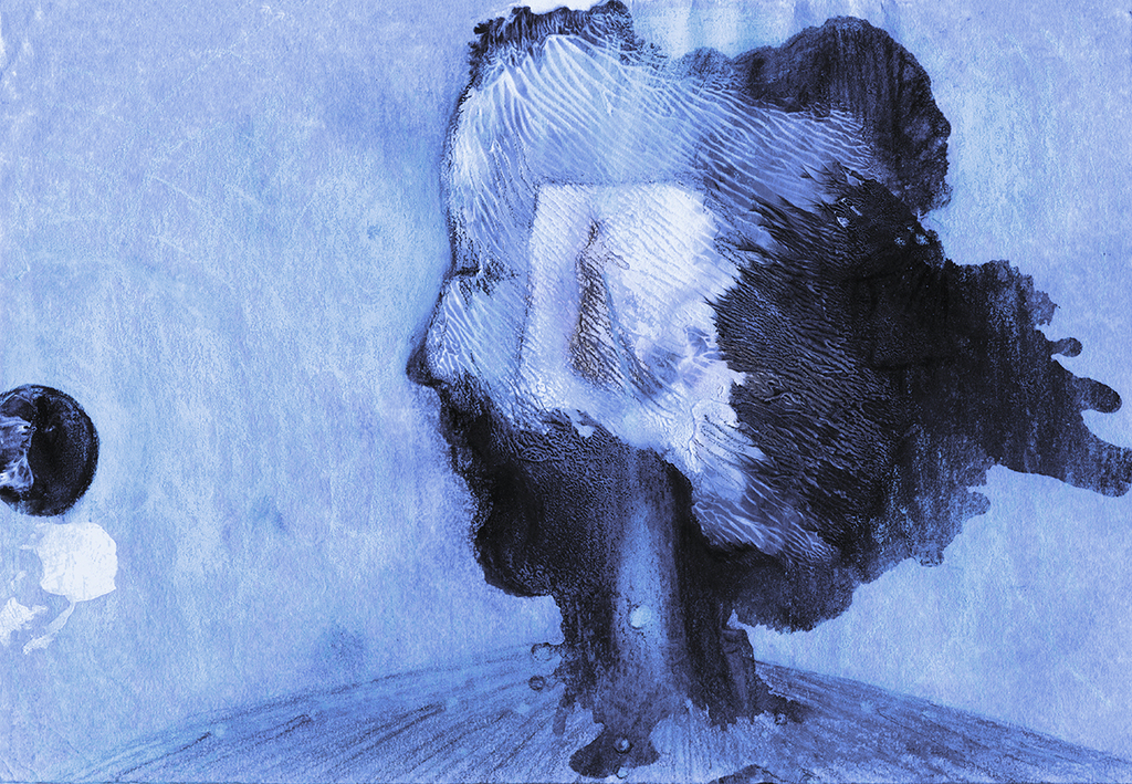 Bild der Drucks „Eiche verliebt. Drucke  S“ vom Original gemälde/Zeichnung von Natali Antonovich