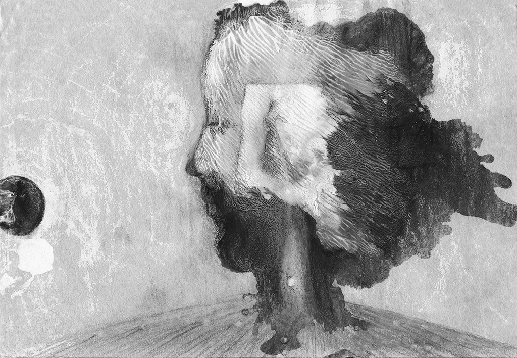 Image of Print "Enamored Oak. Print D" from original Painting/Drawing by Natali Antonovich