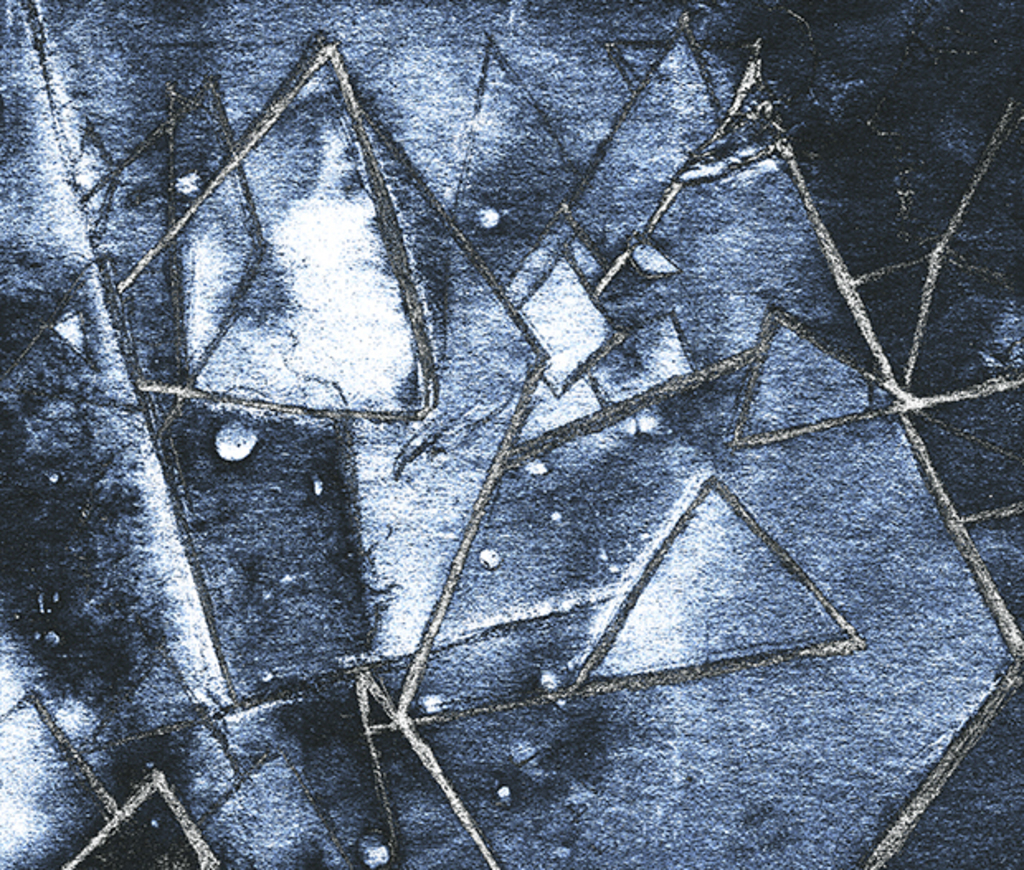 Image de l'impression „Des limites séparées. Imprimé A“ à partir de la peinture/dessin original de Natali Antonovich