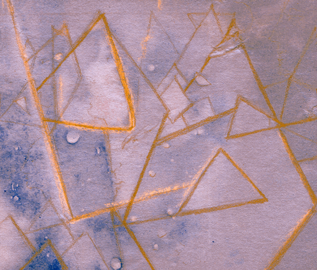 Image de l'impression „Des limites séparées. Imprimé J“ à partir de la peinture/dessin original de Natali Antonovich