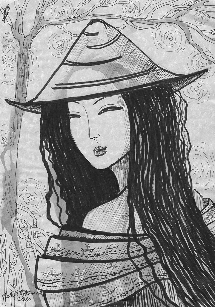 "Illustration 167" Gemälde von Natali Antonovich | Künstlergalerie.