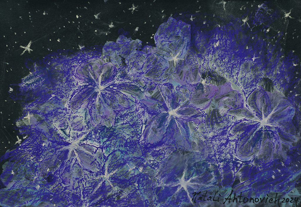 "Sternenstrauß." Gemälde von Natali Antonovich | Künstlergalerie.
