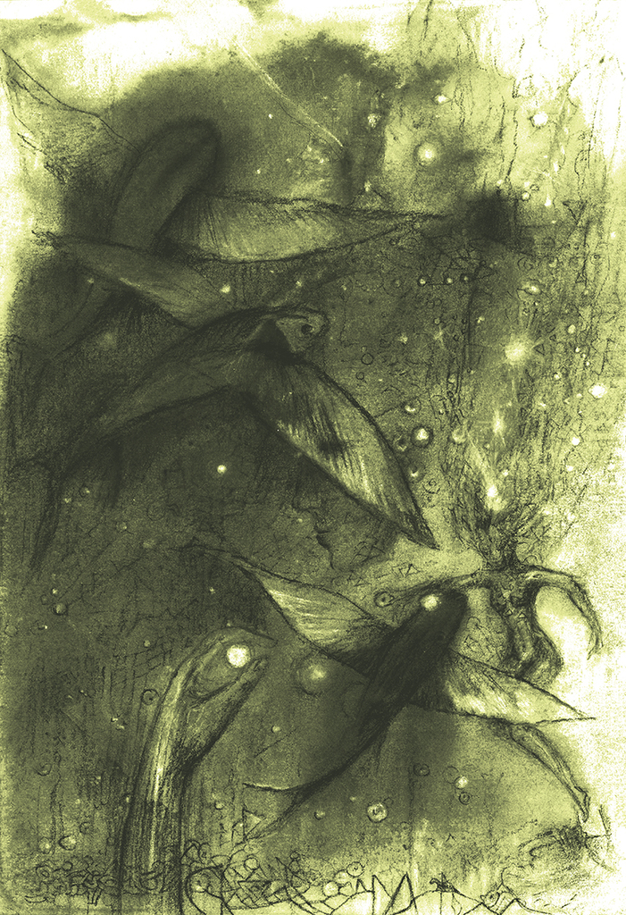 Bild der Drucks „Fisch der Zeit. Drucke  CY“ vom Original gemälde/Zeichnung von Natali Antonovich