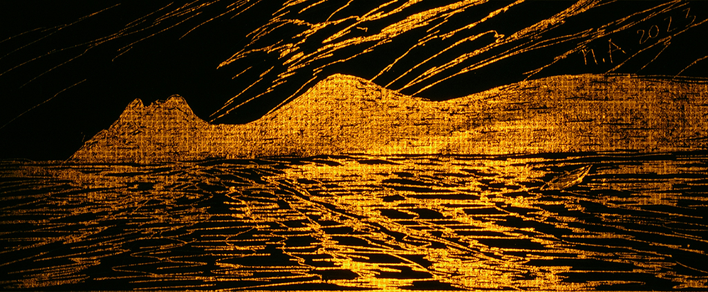 Карціна Наталі Антановіч "Спячая Прыгажуня." | Галерэя мастака.