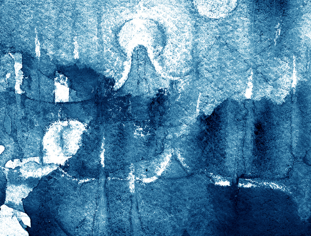 Image de l'impression „Le son de l'errance. Imprimer Q“ à partir de la peinture/dessin original de Natali Antonovich