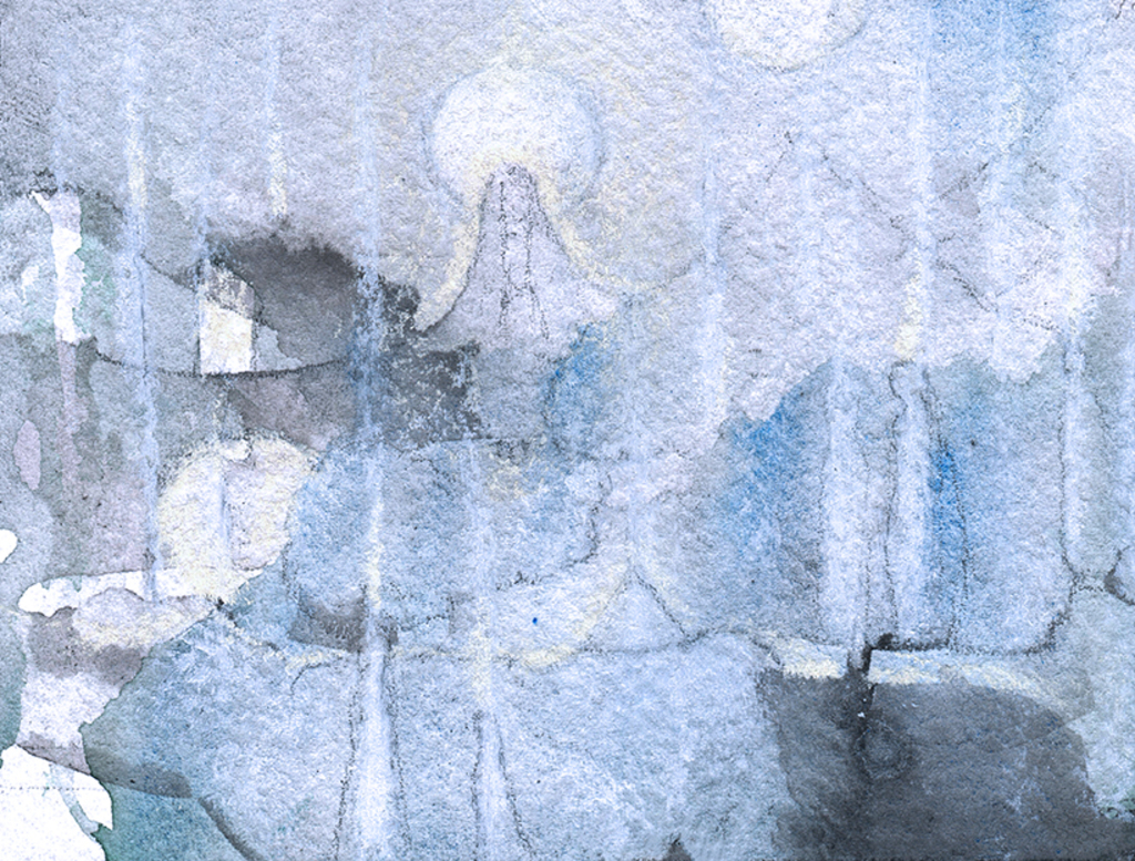 Image de l'impression „Le son de l'errance. Imprimer W“ à partir de la peinture/dessin original de Natali Antonovich