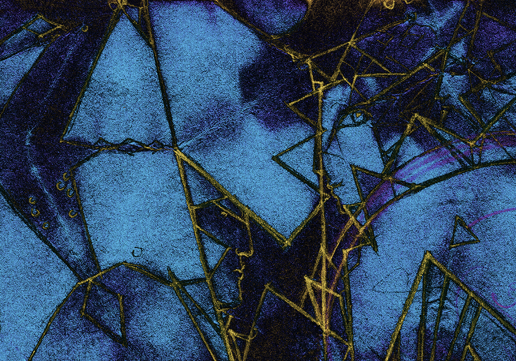 Bild der Drucks „Die Unendlichkeit bewachen. Drucke Y“ vom Original gemälde/Zeichnung von Natali Antonovich