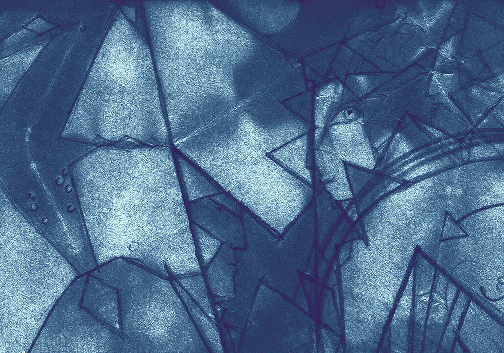 Bild der Drucks „Die Unendlichkeit bewachen. Drucke JA“ vom Original gemälde/Zeichnung von Natali Antonovich