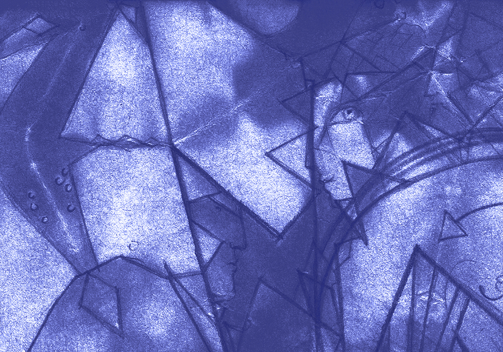 Bild der Drucks „Die Unendlichkeit bewachen. Drucke JM“ vom Original gemälde/Zeichnung von Natali Antonovich