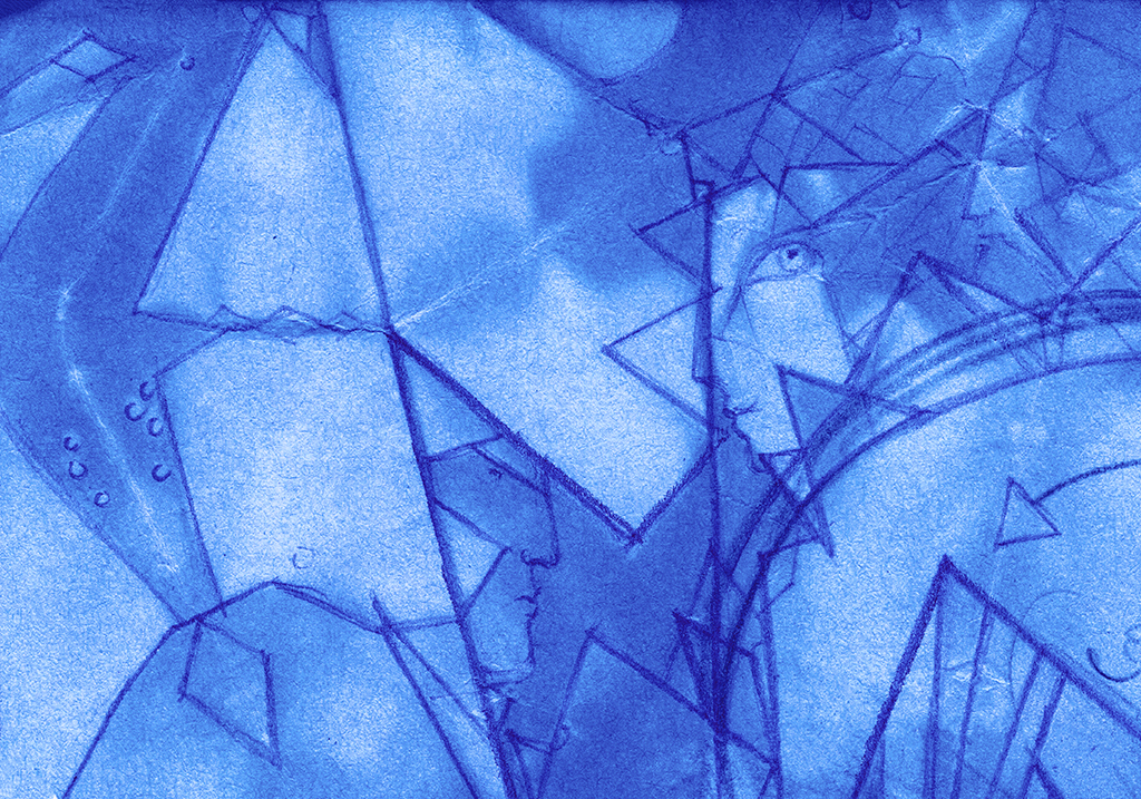 Bild der Drucks „Die Unendlichkeit bewachen. Drucke JW“ vom Original gemälde/Zeichnung von Natali Antonovich