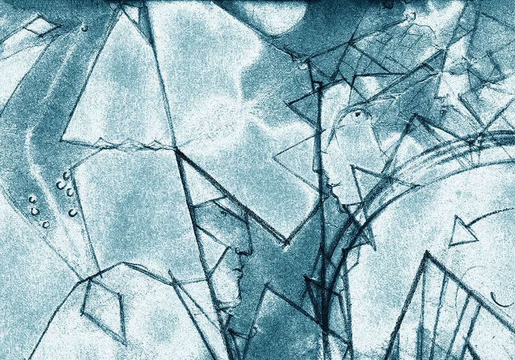 Bild der Drucks „Die Unendlichkeit bewachen. Drucke KG“ vom Original gemälde/Zeichnung von Natali Antonovich