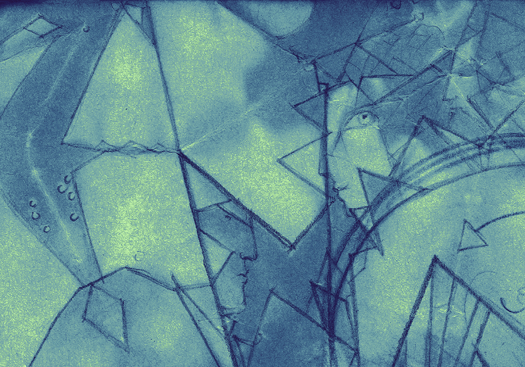 Bild der Drucks „Die Unendlichkeit bewachen. Drucke QS“ vom Original gemälde/Zeichnung von Natali Antonovich