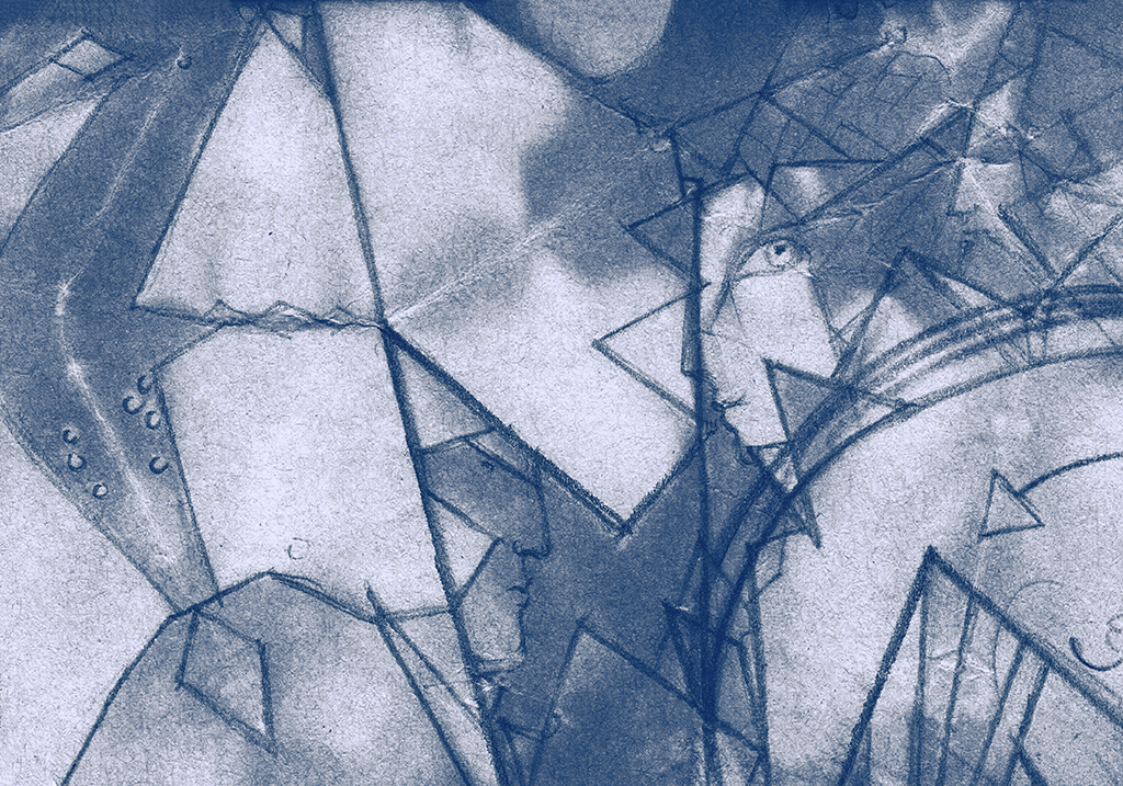 Bild der Drucks „Die Unendlichkeit bewachen. Drucke QY“ vom Original gemälde/Zeichnung von Natali Antonovich