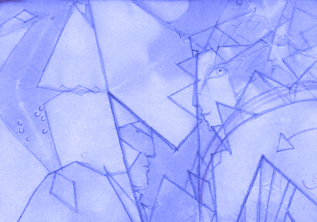 Bild der Drucks „Die Unendlichkeit bewachen. Drucke QF“ vom Original gemälde/Zeichnung von Natali Antonovich