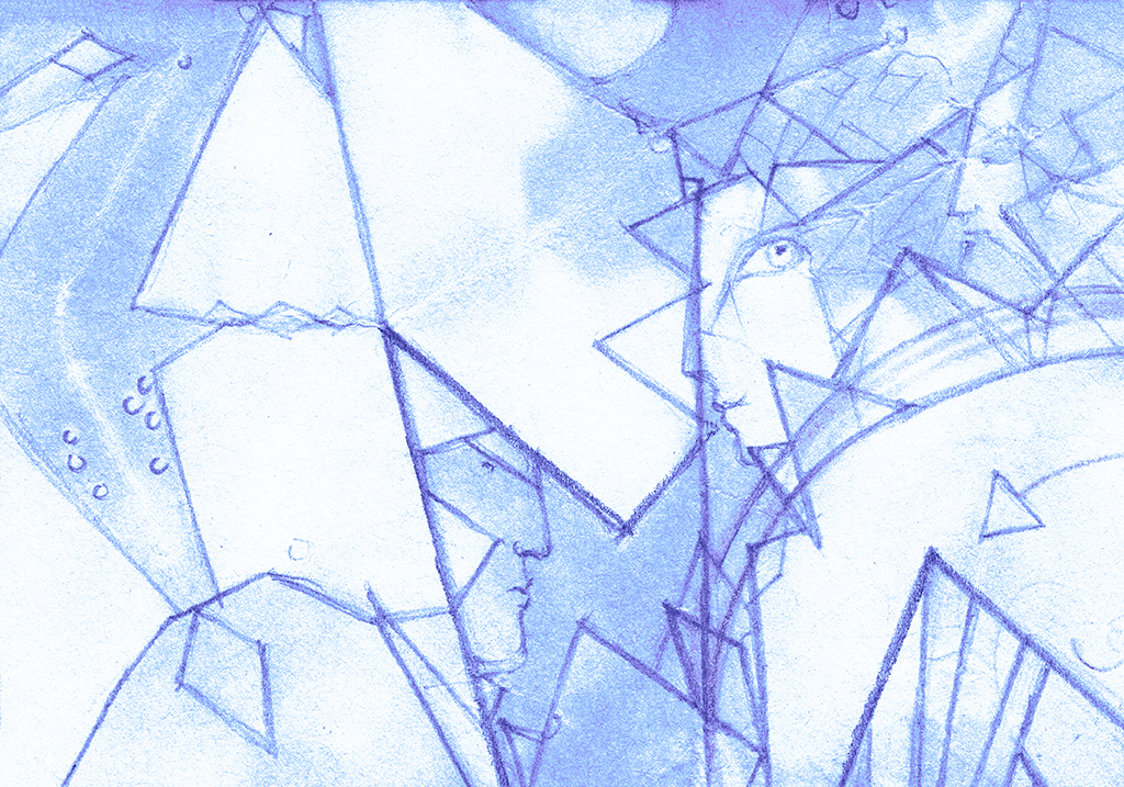 Изображение принта „Охраняя Бесконечность. Принт NK“ с оригинальной картины/рисунка Натальи Антонович