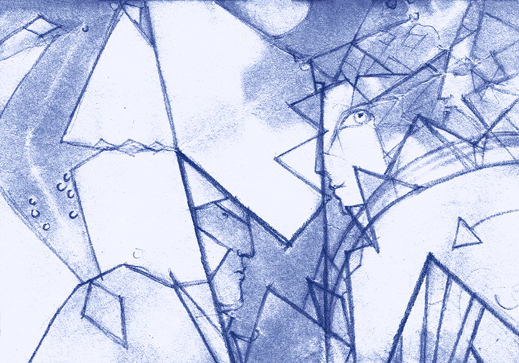 Bild der Drucks „Die Unendlichkeit bewachen. Drucke NM“ vom Original gemälde/Zeichnung von Natali Antonovich