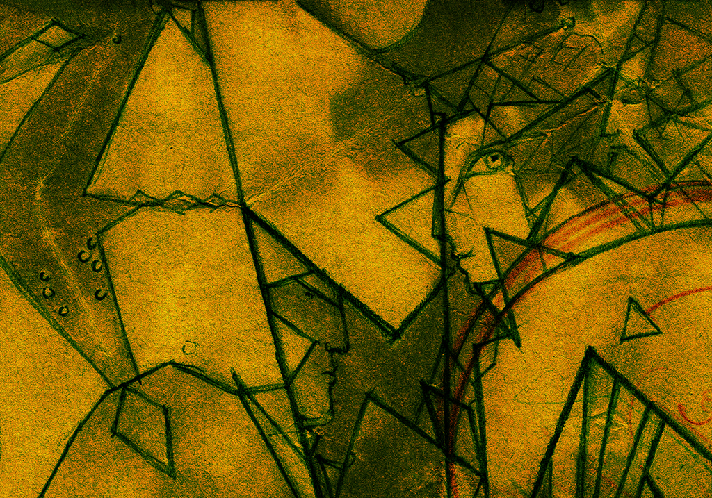 Image de l'impression „Gardien de l'infini. Imprimé NH“ à partir de la peinture/dessin original de Natali Antonovich