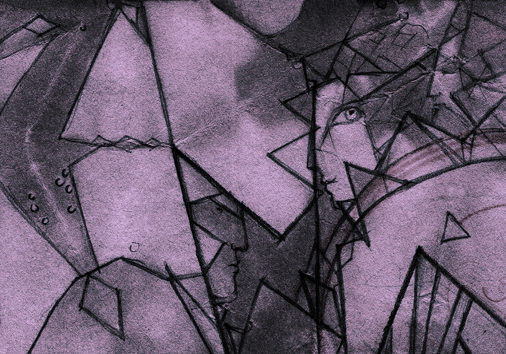 Bild der Drucks „Die Unendlichkeit bewachen. Drucke NJ“ vom Original gemälde/Zeichnung von Natali Antonovich