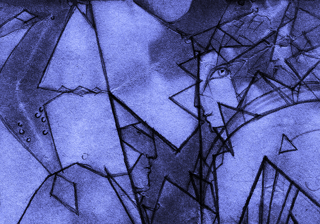 Bild der Drucks „Die Unendlichkeit bewachen. Drucke NK“ vom Original gemälde/Zeichnung von Natali Antonovich