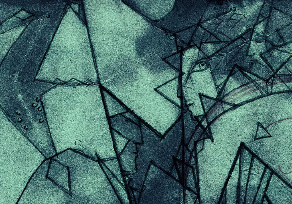 Bild der Drucks „Die Unendlichkeit bewachen. Drucke NS“ vom Original gemälde/Zeichnung von Natali Antonovich