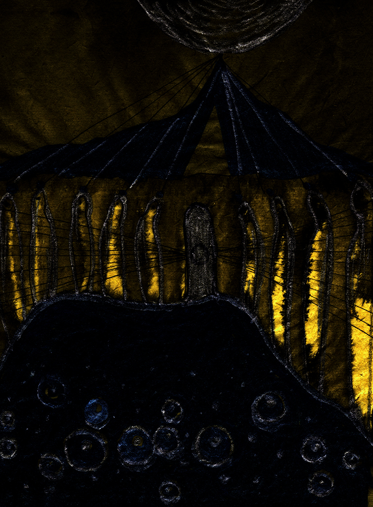 Bild der Drucks „Eine der Türen. Drucke L“ vom Original gemälde/Zeichnung von Natali Antonovich