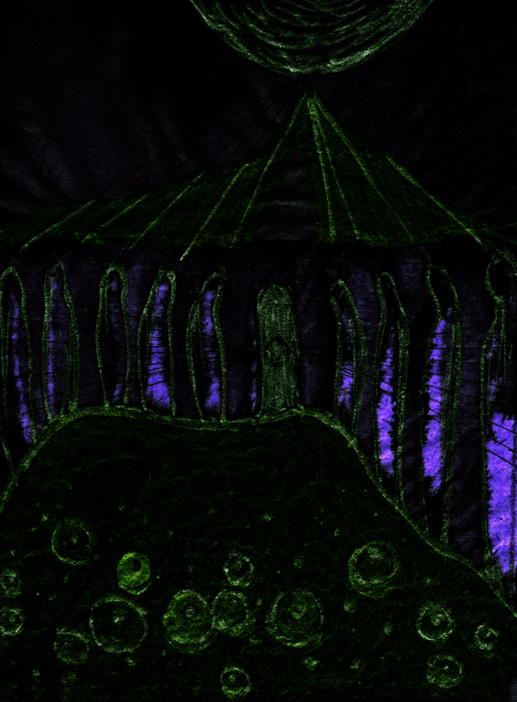 Image of Print "One of the Doors. Print T" from original Painting/Drawing by Natali Antonovich