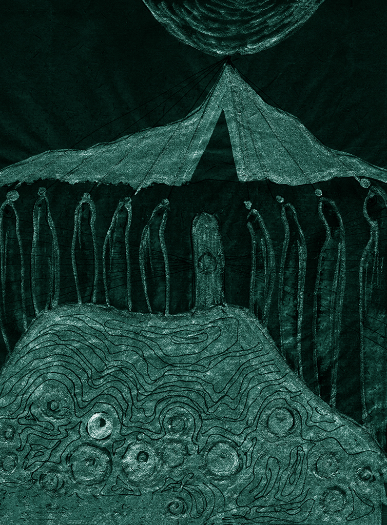 Изображение принта „Одна из Дверей. Принт SA“ с оригинальной картины/рисунка Натальи Антонович