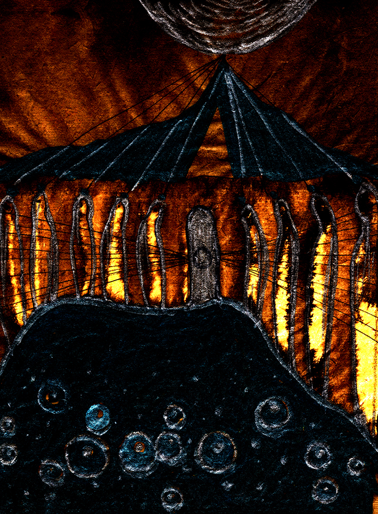 Изображение принта „Одна из Дверей. Принт KJ“ с оригинальной картины/рисунка Натальи Антонович