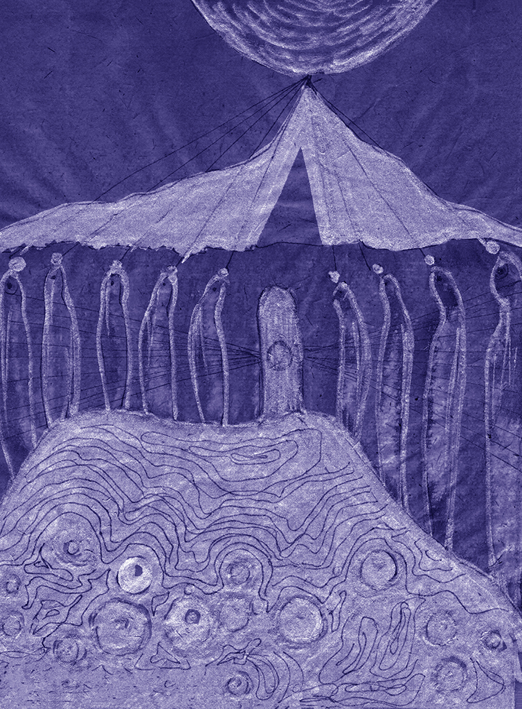 Изображение принта „Одна из Дверей. Принт LB“ с оригинальной картины/рисунка Натальи Антонович