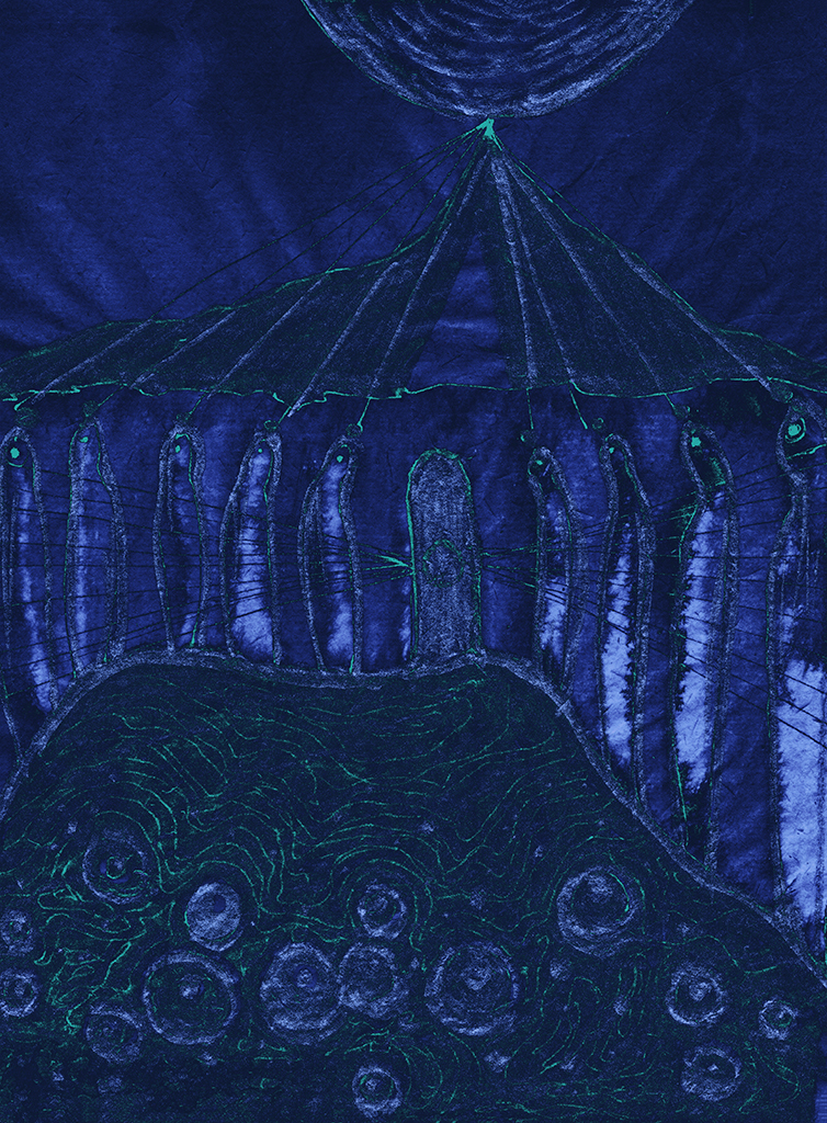 Image of Print "One of the Doors. Print LN" from original Painting/Drawing by Natali Antonovich