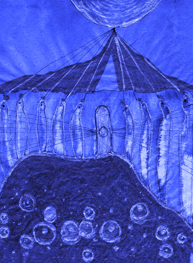 Изображение принта „Одна из Дверей. Принт HK“ с оригинальной картины/рисунка Натальи Антонович