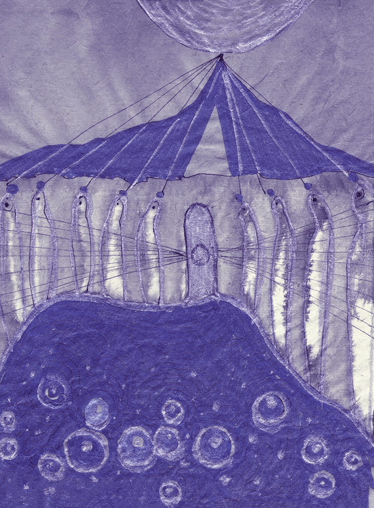 Bild der Drucks „Eine der Türen. Drucke MK“ vom Original gemälde/Zeichnung von Natali Antonovich