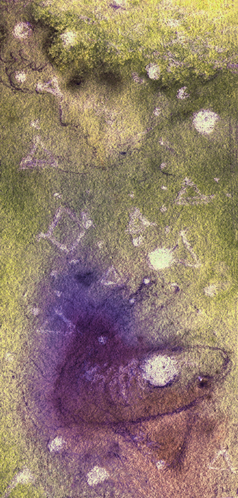 Image of Print "Not a game. Print M" from original Painting/Drawing by Natali Antonovich