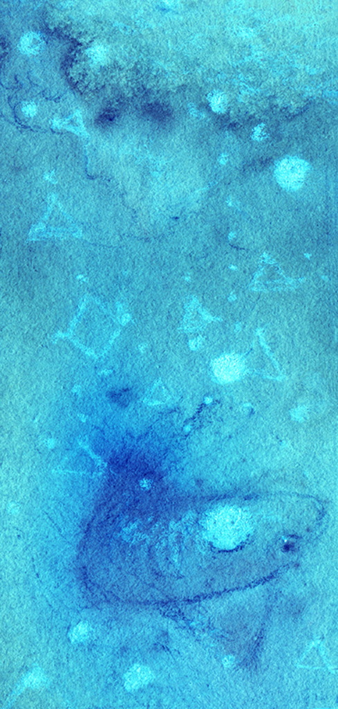 Image of Print "Not a game. Print Y" from original Painting/Drawing by Natali Antonovich