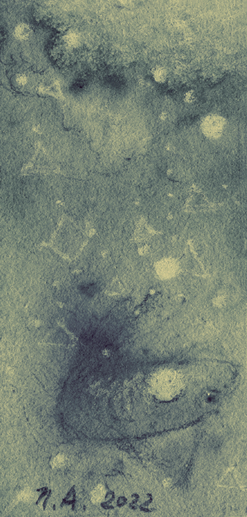 Afbeelding van print "Geen spel. Afdruk NL" van origineel schilderij/tekening door Natali Antonovich