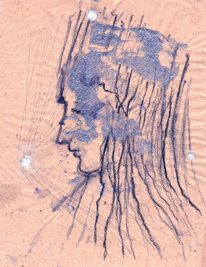 Изображение принта „Пересечение Лучей. Принт AL“ с оригинальной картины/рисунка Натальи Антонович