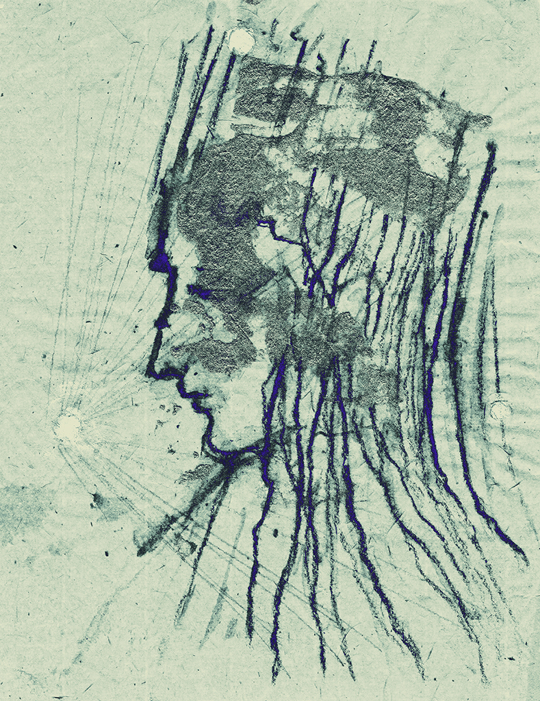 Изображение принта „Пересечение Лучей. Принт E“ с оригинальной картины/рисунка Натальи Антонович