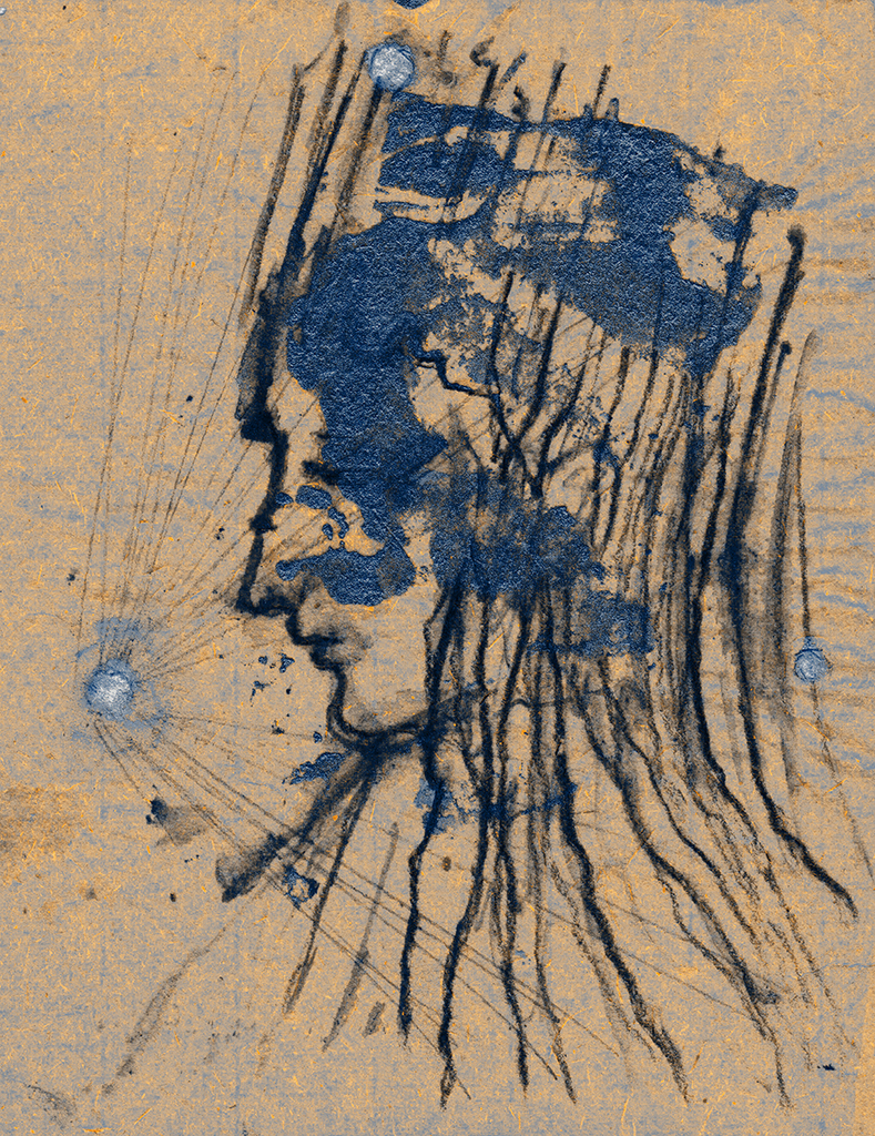 Image de l'impression „Intersection des Rayons. Imprimé  N“ à partir de la peinture/dessin original de Natali Antonovich