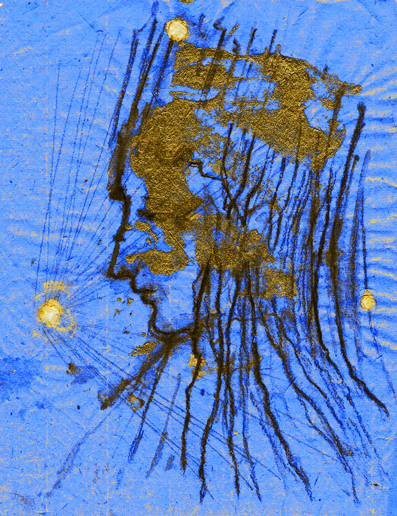 Выява адбітка „Intersection of Rays.  Print C“ з арыгінальнай карціны/малюнка Наталі Антановіч