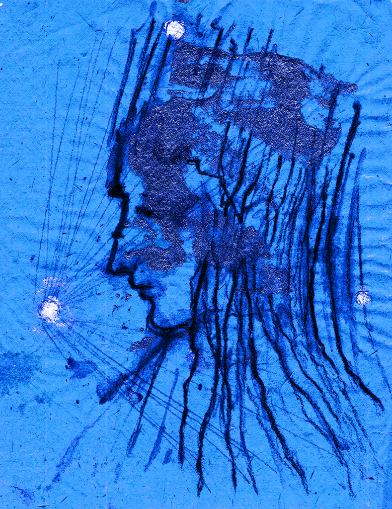 Изображение принта „Пересечение Лучей. Принт H“ с оригинальной картины/рисунка Натальи Антонович