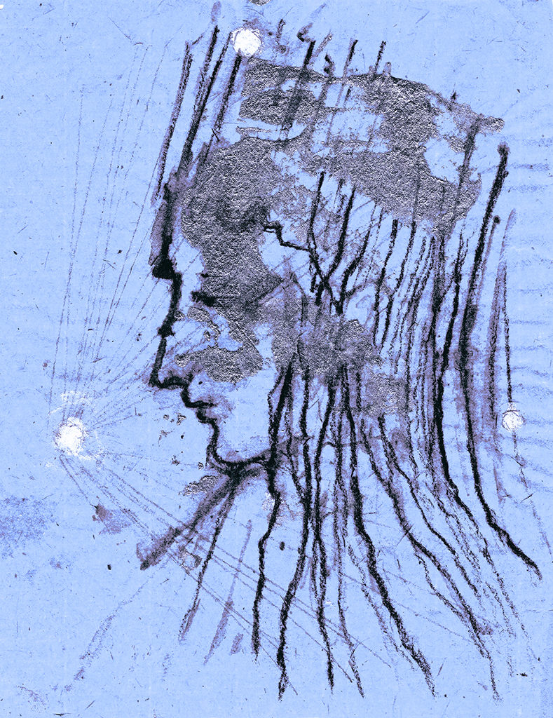 Изображение принта „Пересечение Лучей. Принт S“ с оригинальной картины/рисунка Натальи Антонович