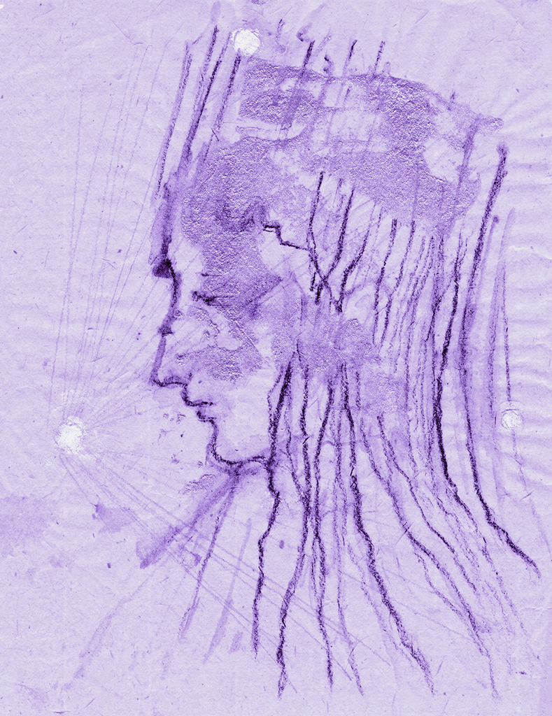 Изображение принта „Пересечение Лучей. Принт MF“ с оригинальной картины/рисунка Натальи Антонович