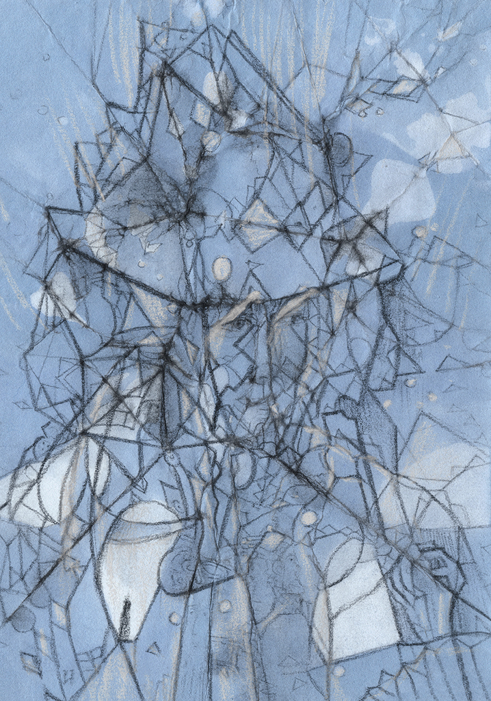 Изображение принта „Взгляд расскажет... Принт M“ с оригинальной картины/рисунка Натальи Антонович