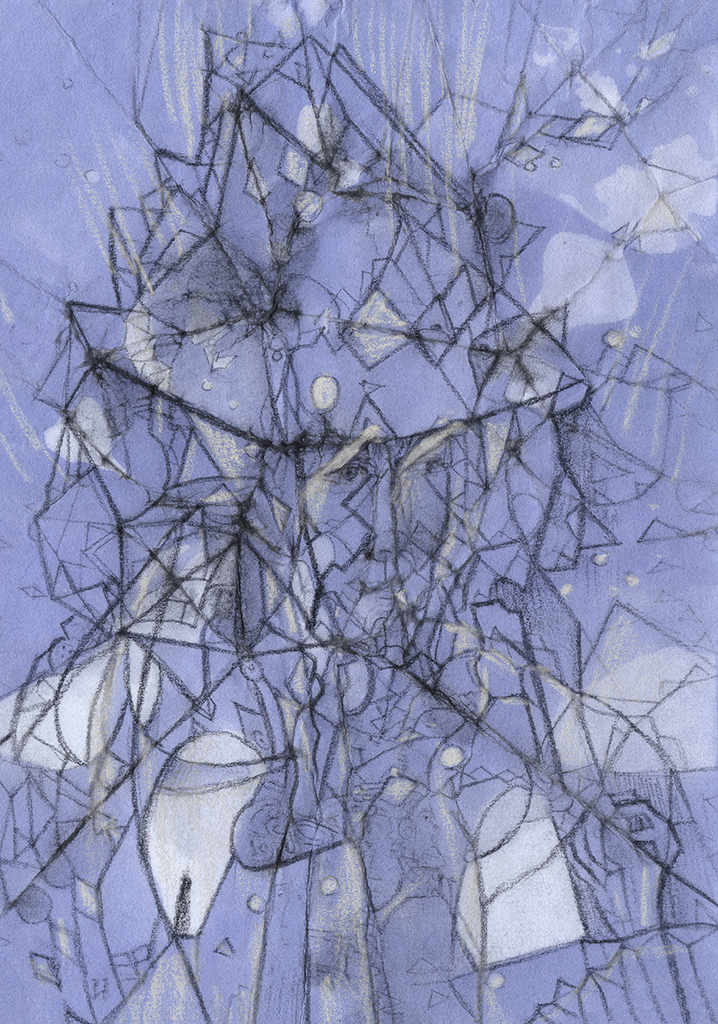 Image of Print "A look will tell...Print N" from original Painting/Drawing by Natali Antonovich