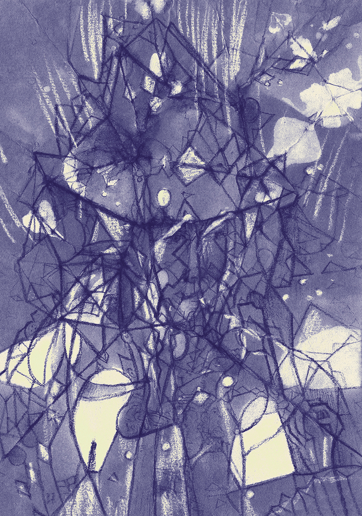 Изображение принта „Взгляд расскажет... Принт AH“ с оригинальной картины/рисунка Натальи Антонович