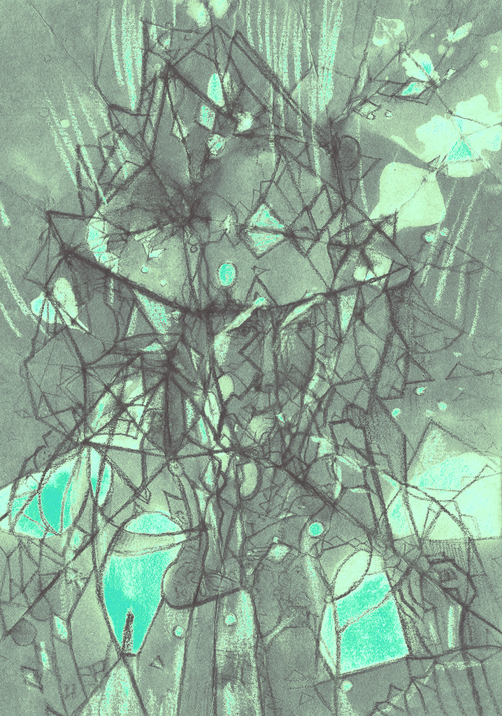 Изображение принта „Взгляд расскажет... Принт RD“ с оригинальной картины/рисунка Натальи Антонович